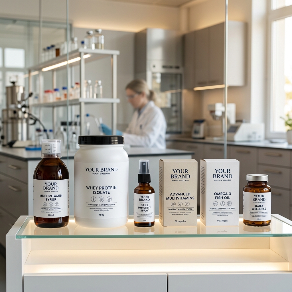 Contract Manufacturing Private Label Brand Products